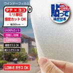 窓 ガラスフィルム オーダーカット 網入り LOW-E 目隠しシート  FIX窓OK 半透明 すりガラス HGJLE10　営業日7日以内出荷
