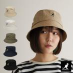 ショッピングバケットハット カンゴール バケットハット 帽子 ウォッシュド KANGOL バケハ 黒 白 グク