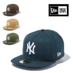 ショッピングニューエラ キャップ ニューエラ キャップ 59FIFTY ヤンキース 茶 ブラウン ベージュ グリーン 緑