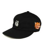 ファクトリーメイド ツイルベトキャップ 虎 福 トラ 黒 ブラック 日本製