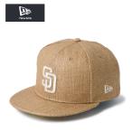 ニューエラ 麦わら風 キャップ 59FIFTY サンディエゴ