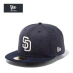 ニューエラ 59FIFTY キャップ ヘザーパック サンディエゴ パドレス ネイビー 紺 new era sd