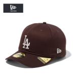 ショッピングキャップ 【限定セール】 ニューエラ キャップ PC 59FIFTY ソフトバックラム ロサンゼルス・ドジャース バーンウッド ブラウン 茶 LA NEW ERA