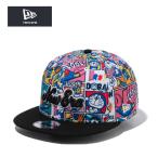 ショッピングLION ニューエラ コラボ キャップ ドラえもん 9FIFTY コミック オールオーバープリント