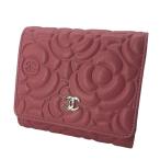 [ б/у ] CHANEL Chanel женский кошелек AP0710 черепаха задний три складывать кошелек розовый 24017446 SA