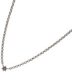 [ б/у ] CHROME HEARTS Chrome Hearts roll цепь Star 18 дюймовый серебряный колье подвеска 25038362 RS