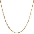 [ б/у ] CHROME HEARTS Chrome Hearts кручение цепь 18inch 22K Gold 18 дюймовый колье 26002326 RS