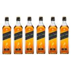 ウィスキー 送料無料 キリン ジョニーウォーカー ブラックラベル 12年 700ml×6本