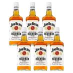 送料無料 サントリー ジムビーム ホワイト 正規品 1000ml×6本
