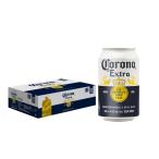  Corona пиво extra жестяная банка 330ml×1 кейс /24шт.