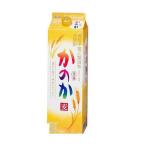 送料無料 アサヒ 甲乙混和 麦焼酎 かのか 25度 パック 1800ml 1.8L×6本/1ケース