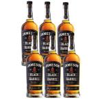 送料無料 JAMESON ジェムソン  ブラック・バレル 700ml×6本