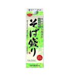 11/15限定全品+2％ そば焼酎 合同酒精 そば盛り 25度 パック 1800ml 1.8L 1本