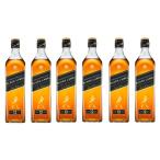 あすつく ウィスキー 送料無料 キリン ジョニーウォーカー ブラックラベル 12年 700ml×6本