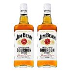 送料無料 サントリー ジムビーム 瓶 40度 1000ml 1L×2本