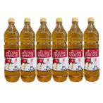 送料無料 アシストバルール 飲むりんご酢 ペット 1000ml 1L×6本