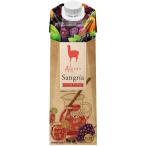 あすつく アサヒ アルパカ・サングリア 1000ml×1本 赤ワイン チリワイン