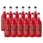 送料無料 梅酒 中野BC 赤い梅酒 720ml�