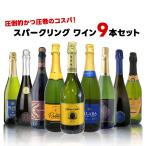 ショッピングワイン 11/9限定P10% 送料無料 圧倒的かつ圧巻のコスパ！ スパークリング ワイン セット [750ml×9本]