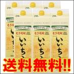 いいちこ 焼酎 20度 1.8L 1800ml パック  2ケースセット 12本 麦焼酎 三和酒類 送料無料