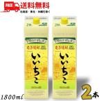 ショッピング日本代表 送料無料 いいちこ 焼酎 20度 1.8L パック 2本 セット 1800ml 麦焼酎 三和酒類