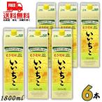 ショッピング日本代表 いいちこ 焼酎 20度 1.8L 1800ml パック  1ケース 6本 麦焼酎 三和酒類 送料無料 （佐川急便限定）