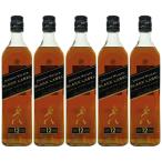 [正規品] ジョニーウォーカー ブラックラベル 12年 700ml 5本セット / ブレンデッドスコッチウイスキー  Johnnie Walker Black Label 12 Year Old