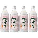 JINRO макколли 1L 4 шт. комплект / 6 раз домашнее животное Корея sake подлинный . Gin ro