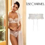 【サイズM】シャンパン リズシャルメル レッグガーター 品番ACH5042 LISE CHARMEL インポートランジェリー