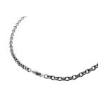  Chrome Hearts CHROME HEARTS [ PAPER CHAIN 18 ] серебряный бумага цепь колье s5215