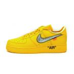 ナイキ NIKE × オフホワイト OFF WHITE ■ 【 AIR FORCE 1 LOW UNIVERSITY GOLD 】 エア フォース 1 ロー ユニバーシティ ゴールド スニーカー s2841