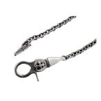  Chrome Hearts CHROME HEARTS [ CHN PAPER TBAR ] поперечная балка крыши бумага цепь серебряный цепочка для бумажника 47683