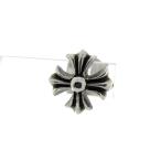  Chrome Hearts CHROME HEARTS [ No2 CH PLS ] CH плюс stud серебряный серьги 37577