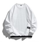 トレーナー メンズ 春服 春物 トップス クルーネック ファッション 2025 春 新作