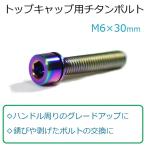 トップキャップ用チタンボルト 1本　M6×30mm