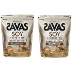 ザバス ソイプロテイン100 カフェラテ風味 900g 2個セット