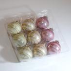 【クリスマス用品】40mmリーネアシルキーボール9コセット