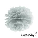  день рождения украшение установка бумага pompon цветок pom серебряный 25cm день рождения день рождения украшение серый оборудование орнамент украшение установка бумага цветок 