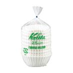 (まとめ) カリタ 立ロシ コーヒーフィルター 25cm 1セット(500枚：250枚×2パック) 〔×2セット〕