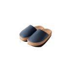 体幹を整えるスリッパ/ルームシューズ 〔ブルー〕 23.0〜24.5cm 立体インソール 『スリエット』