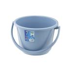 〔20セット〕 ポリバケツ/清掃用品 〔7WB〕 ブルー 丸型 『ベルク』 〔家庭用品 掃除用品 業務用〕