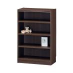 白井産業 木製棚タナリオ TNL-9059 ダークブラウン 〔約幅590×奥290×高900mm〕