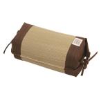 い草 小枕 寝具 約幅24×奥行11×高さ11cm ブラウン 日本製 表面：イ草100％ 吸放湿性機能 高さ調節可能 吉備 きび リビング