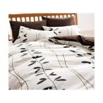 〔西川〕 掛け布団 カバー/寝具 〔シングルロング ホワイト〕 150×210cm 日本製 抗菌 綿100％ SMART NATURAL 『meeシリーズ』