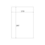 (まとめ) ヒサゴ クラッポイースト A4 白 CE04S 1冊(10枚) 〔×10セット〕