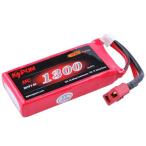 キーポン KYPOM リポバッテリー K6 7.4V1300mAh 35C (KT1300/35-2S)
