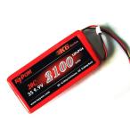 キーポン KYPOM リポバッテリー K6 9.9V2100mAh 20C 平型(KTTX2100HP20-3S(B)) 送信機用LiFeバッテリー