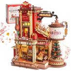 ROBOTIME DIYキット ギフト工場 EAB01 立体パズル Dream Gift Factory