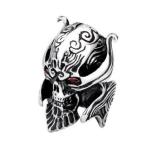  мужской кольцо SPSK0982 armor - Skull The ruba кольцо .. кольцо античный способ отделка (US размер * красный I VERSION )