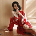 シルクネグリジェ前開きパジャマレー...